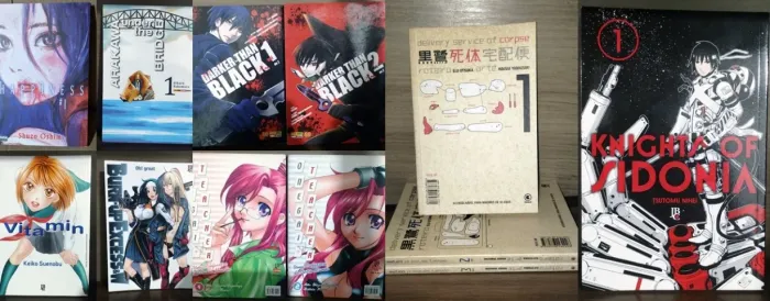 Combo 12 Mangás Raros JBC Panini NewPop Conrad - Ler Descrição