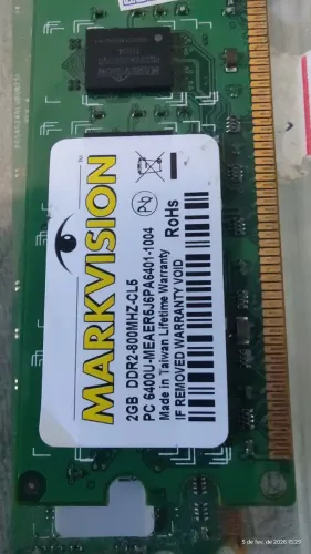 Memória DDR2 2Gb Markyvision.