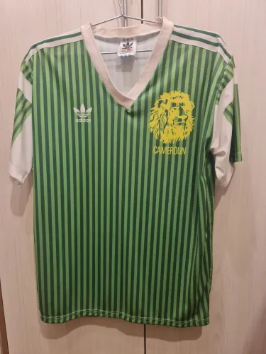 Camisa RETRO seleção camarões 1990 tam G