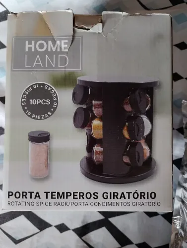 PORTA TEMPEROS GIRATÓRIO!!!