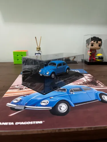 Miniatura Fusca 1500 1970 - (Volkswagen collection)