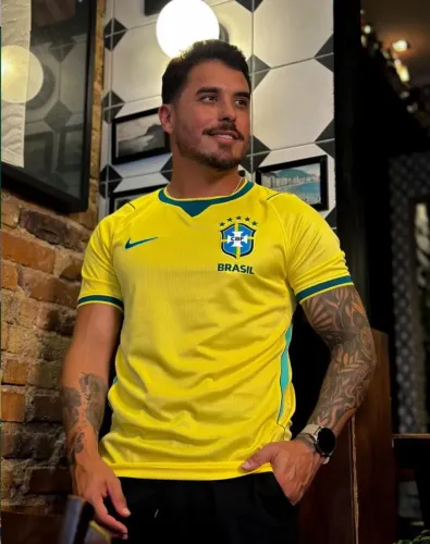 Camisa de time brasil promoção 