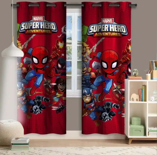 CORTINA INFANTIL Homem Aranha    3,00 x 2,20 