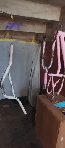 Personalização e pintura de bicicleta