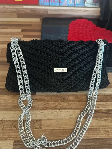 Bolsa Clutch Ana em Crochê