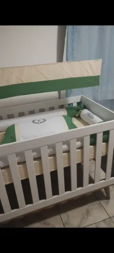 BERÇO INFANTIL COM COLCHÃO - ÓTIMO ESTADO!