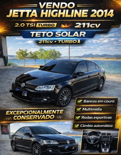 Volkswagen Jetta Highline 2.0 TSI 16V 4P Tiptronic 2014
