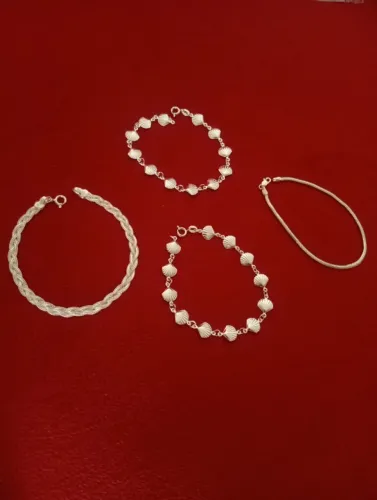 Pulseiras Pratas 925 Femininas Novas Garantia Eterna