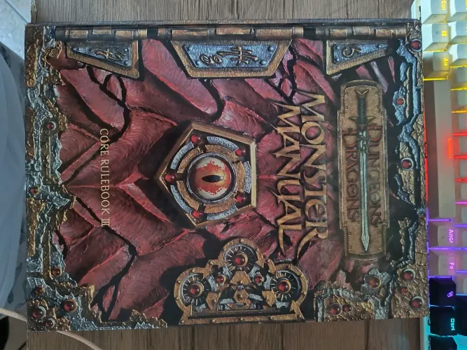 Dungeons and dragons livro manual dos monstros 