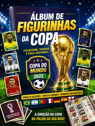  COMPLETE SUA COLEÇÃO DA COPA SEM SAIR DE CASA! ?