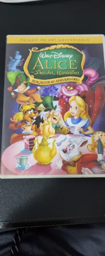 DVD Alice no País das Maravilhas - 60º Aniversário (Original)
