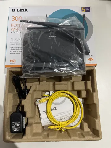 Roteador Repetidor D-Link 300Mbps DIR-615