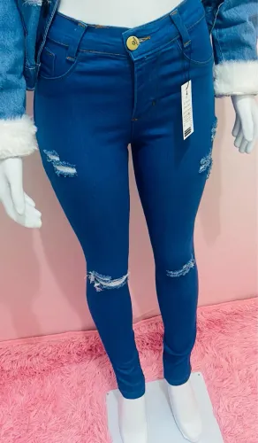 Calça Jeans com lycra