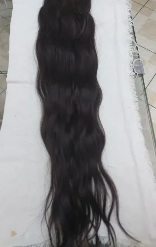 Cabelo Humano Brasileiro 75 cm