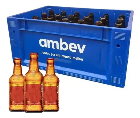 Garrafeira Engradado 300ml Ambev Com 24 Garrafas