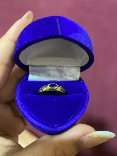 Anel formatura ouro 18k