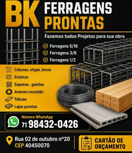 BK FERRAGENS PRONTAS 