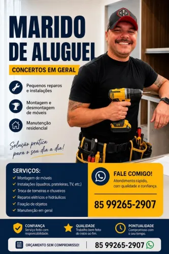 ? MARIDO DE ALUGUEL | REPAROS E MANUTENÇÃO