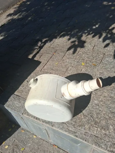 Caixa sifonada com tampa e conexões