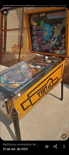 Pinbal Taito raridade