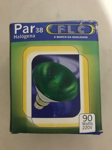 Lâmpada Halogena Verde 90watts - FLC