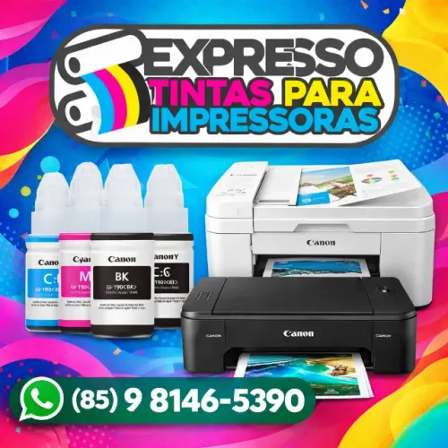 Tinta Impressora Canon G3110 G3010 G3111 e Outros Modelos. Fale Conosco.