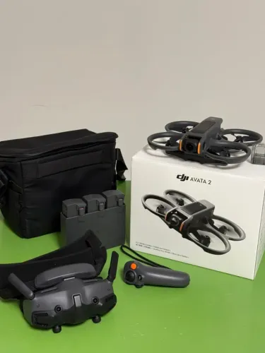 DJI Avata 2 Fly More Combo - Seminovo | 3 Baterias | Estado de Novo