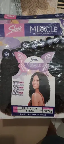 Aplique para cabelo