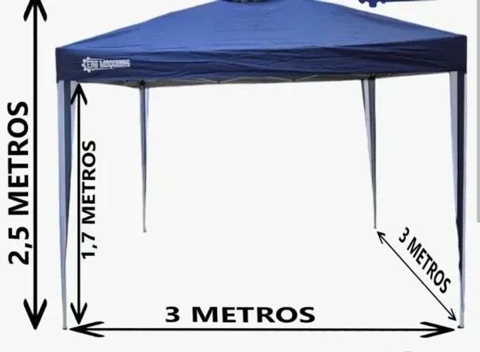 Tenda 3 metros quadrados