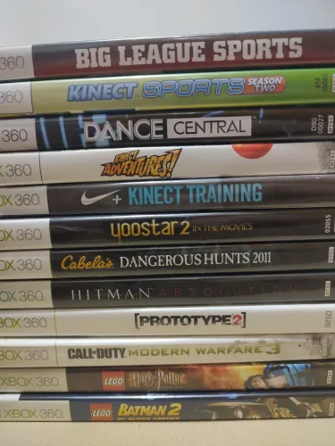 Jogos originais de Xbox 360 (50$cada)