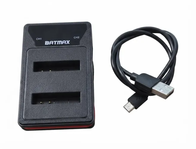 Carregador Duplo Batmax Baterias NB-6L