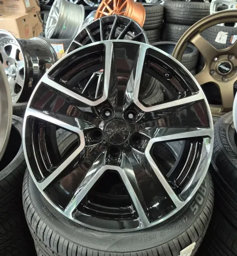 Jogo de rodas ORIGINAIS JEEP Renegade/Compass Aro 17 - 5x110 (Serve Toro)
