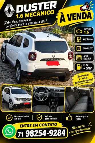 Renault Duster Zen 1.6 16V Flex MEC 2022
