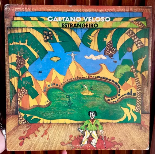 Disco de Vinil MPB Caetano Veloso Estrangeiro