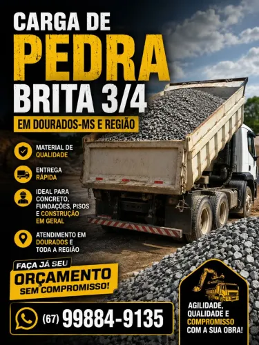 Carga de brita