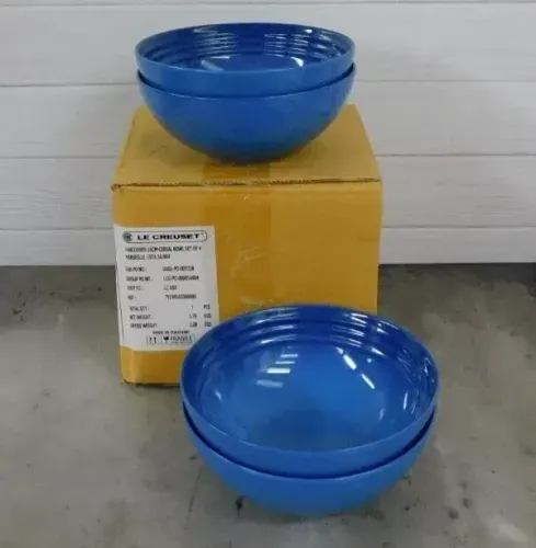Set Bowls Cereais Marseille Blue Le Creuset