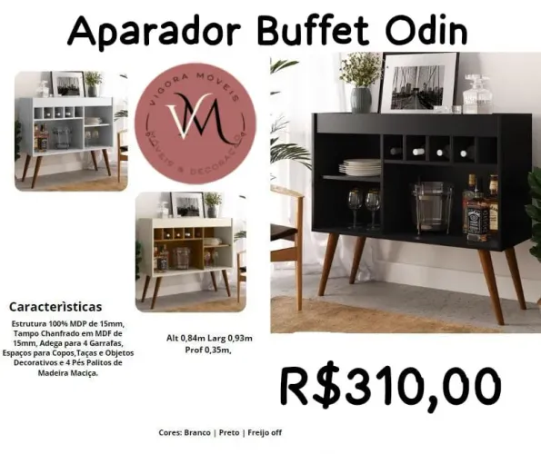 Aparador Buffet Odin 
