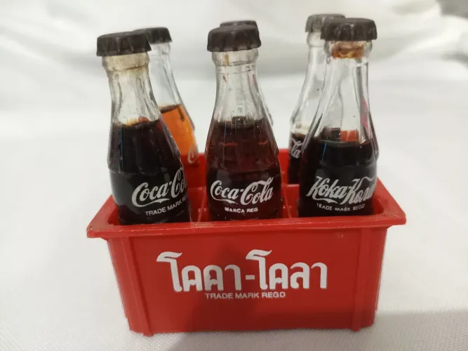 Miniaturas garrafinhas COCA-COLA década de 1980