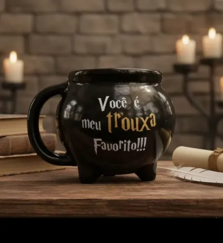 Dia dos Namorados: Caneca Caldeirão Harry Potter