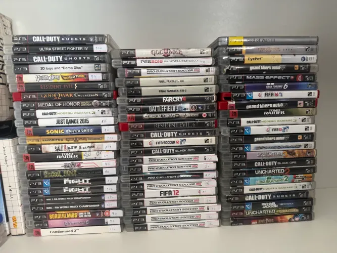 Lote de jogos ps3