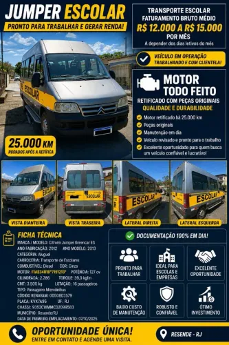 Citroen Jumper 2.3 Vetrato Exec. 16lug. TB Dies. 2013