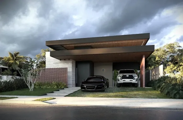 Casa Alphaville em Construção