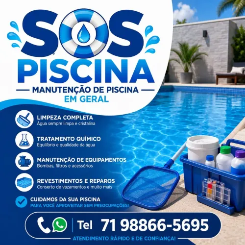 Manutenção de piscina 
