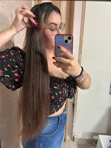 Cabelo Humano Virgem Natural 60cm Sem Química