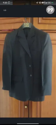 VENDO TERNO PRETO SEMINOVO