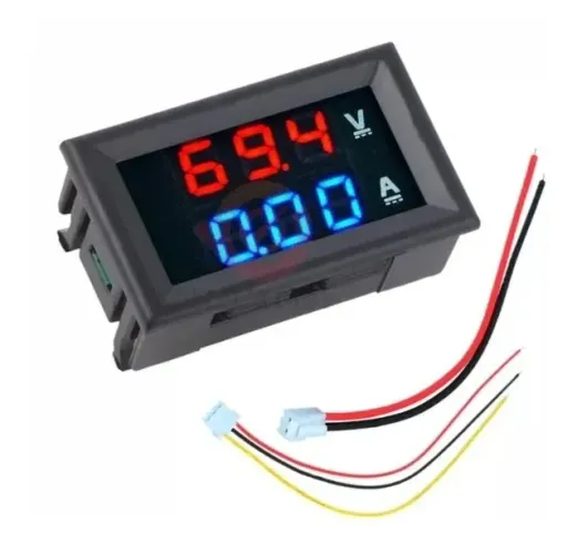 Mini Digital Voltímetro Amperímetro Dc 100 V 10A