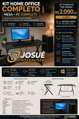 KIT HOME OFFICE COMPLETO