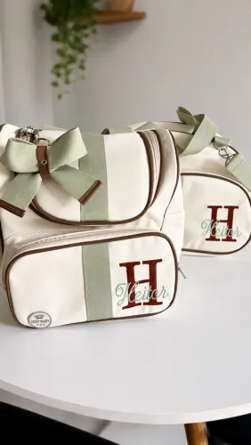 Kit bolsa maternidade personalizado novas