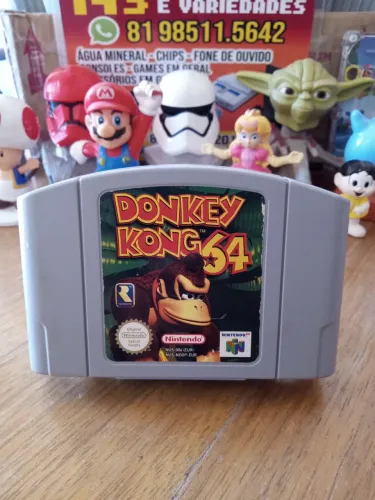 Vendo cartucho original EUROPEU do Donkey Kong 64 !!! 