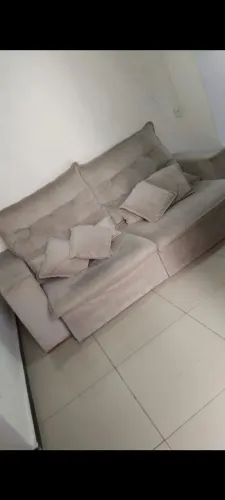 Sofá retrátil Largura 2.30 aberto 1.60
